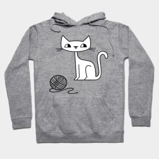 Cat. Yarn. Mischief. Hoodie